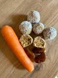 Healthy balls vegans façon carrot cake sans cuisson