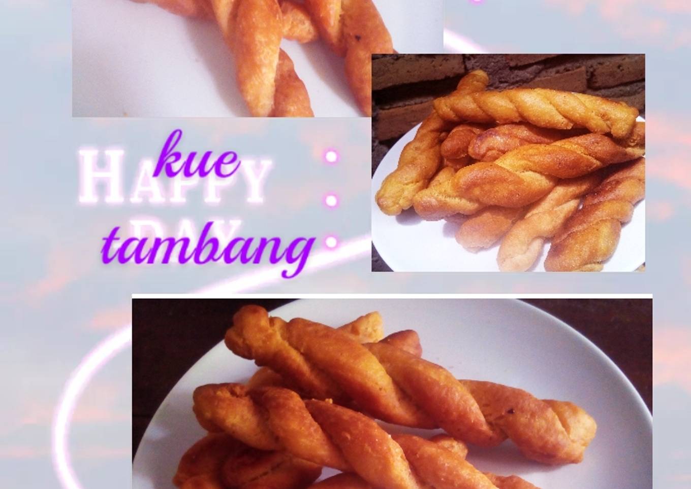 Bagaimana Membuat Kue tambang, Enak Banget