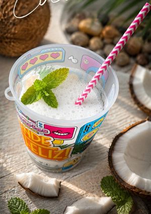 Foto principal de Limonada de Coco en thermomix 6.(puedes hacerlo en otro robot)
