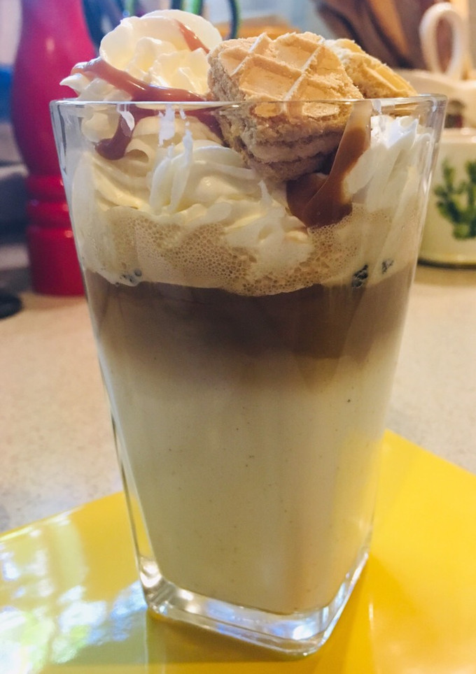 Igazi jegeskávé - otthon!☕️🥄🥛🍧☕️ recept fotója