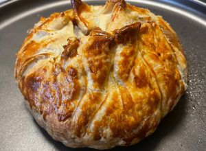Foto de Trouxinha de Camembert com Geleia de Framboesa