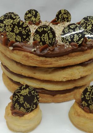Una foto de Torta de hojaldre Francés