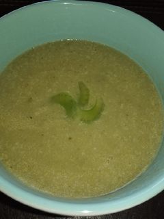 Una foto de Crema de apio