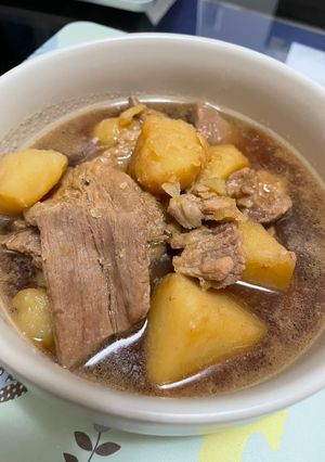 馬鈴薯燉肉 的食譜成品照片