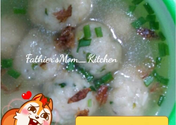 Resep Bakso ayam kuah ala malang😆 yang Enak Banget