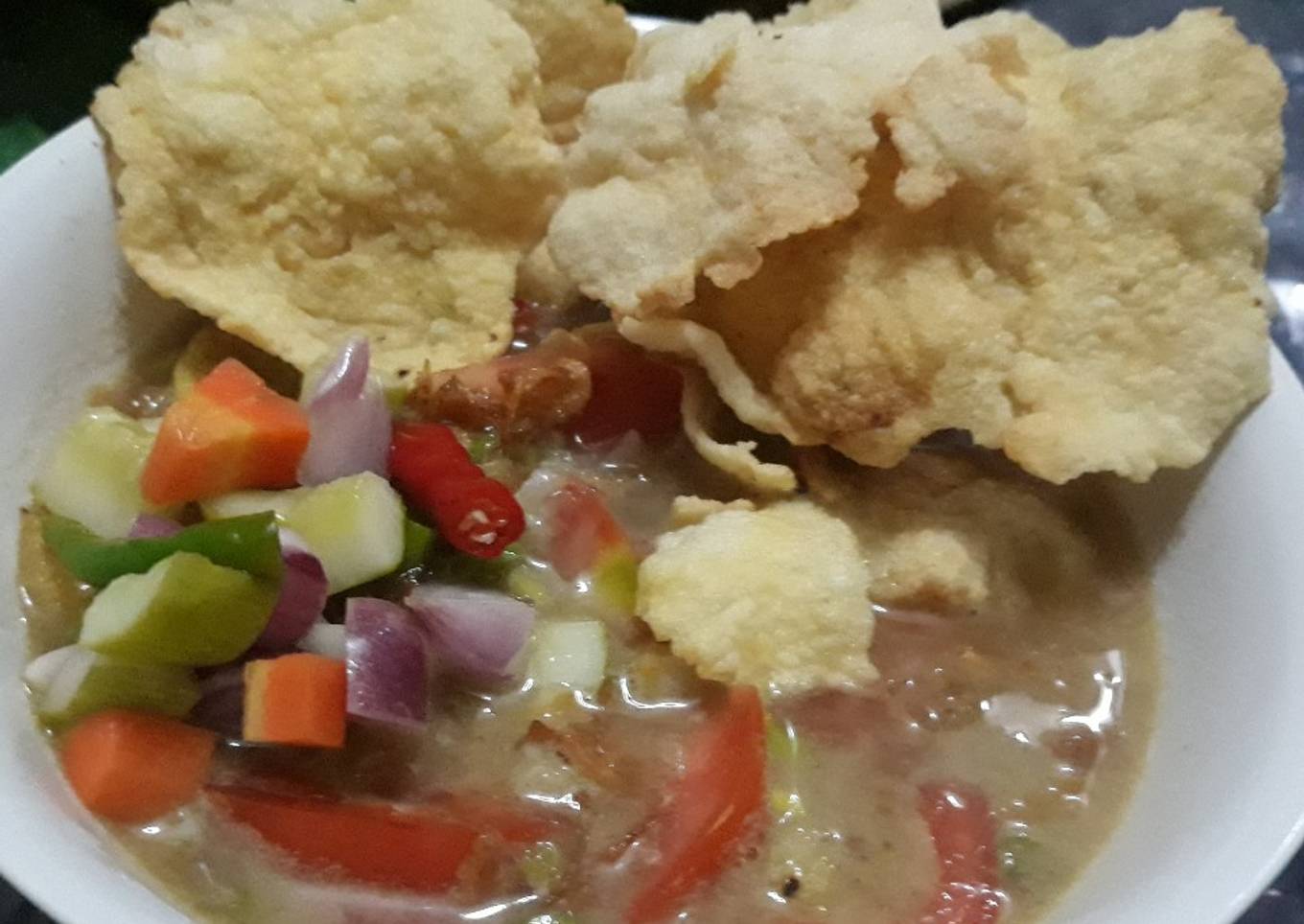 Soto kuah Santan