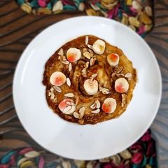 A picture of Aate ka meetha cheela.