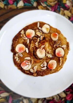 A picture of Aate ka meetha cheela.