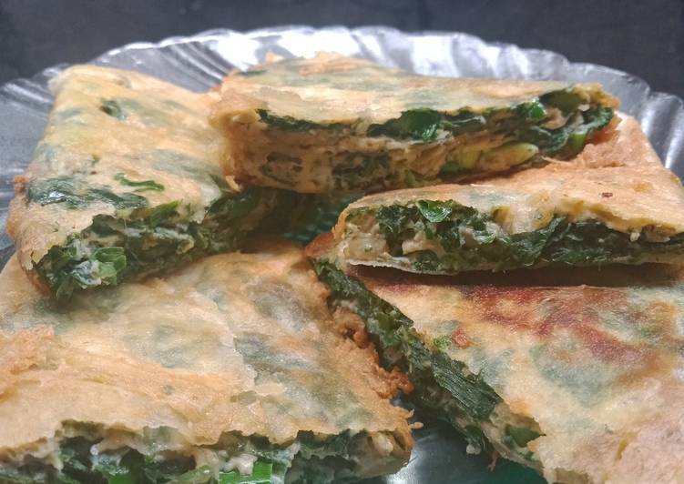 How to Cook Yummy Martabak daun singkong