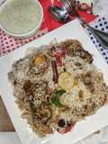 White Mutton Biryani