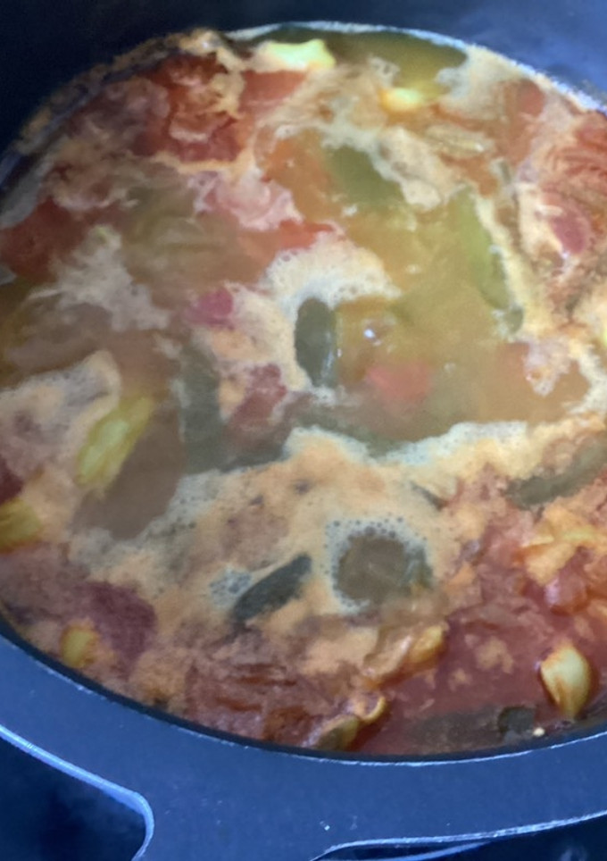 Una foto de Chocos con patatas