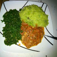Kīmitū, spinach and mutton #AuthorMarathon A picture of Kīmitū, spinach and mutton #AuthorMarathon.