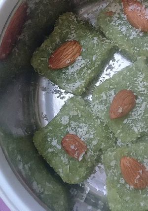A picture of Pumpkin burfi.