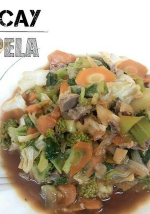 Foto resep Capcay Ampela