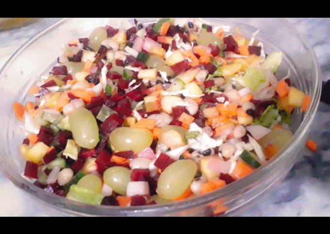 Simple Way to Make Favorite Kachumbar fruit salad