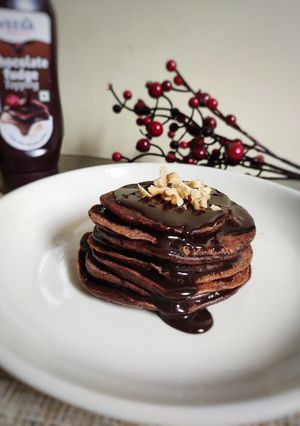 A picture of Chocolate Pancakes.