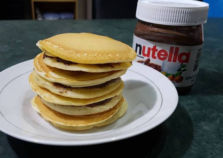 Cara Gampang Menyiapkan Pancake / dorayaki yang Lezat