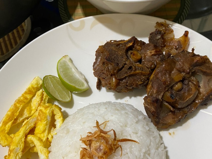 Resep Sop buntut goreng, Bisa Manjain Lidah