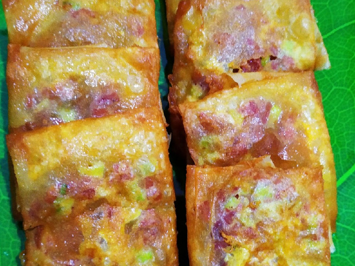 Ini dia! Resep membuat Martabak Telur Mini Kornet ❣ dijamin spesial