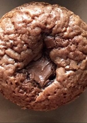 Une photo de Mini fondant chocolat au lait & nutella