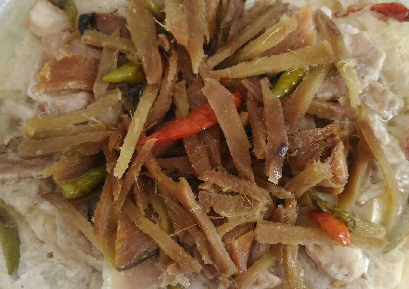 Tim tahu daging (non halal), segar, enak!