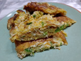 Omelet Sayur Jamur Enoki