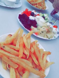 صورة لوصفة بطاطا مقلية مثل المحلات
