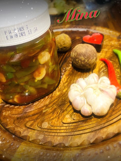 عکسی از دستور ترشی لوبیا سبز