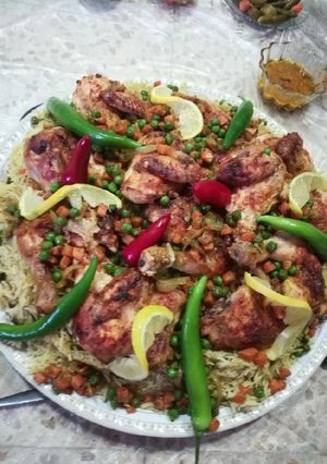 صورة لوصفة اوزي دجاج