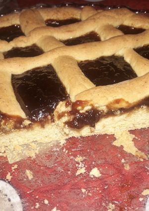 Una foto de Pastafrola de membrillo