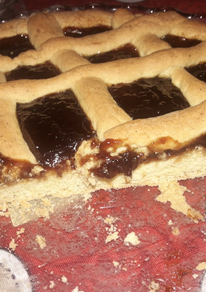 Una foto de Pastafrola de membrillo