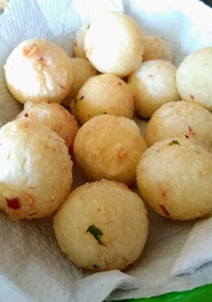 Foto de Bolinha de mandioca com bacon