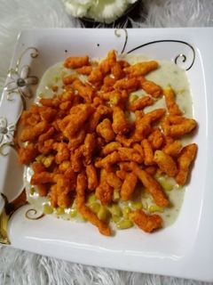 صورة لوصفة ذرة بالجبن وشيتوس 🌽😋😋