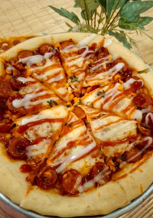 Foto resep Pizza Simple & Lembut 🍕