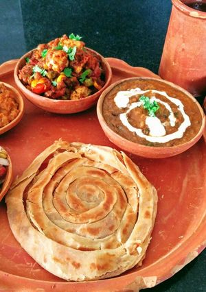 A picture of Desi Lunch Thali.