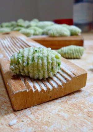 Una foto de 🥦 Ñoquis de brócoli 🥦