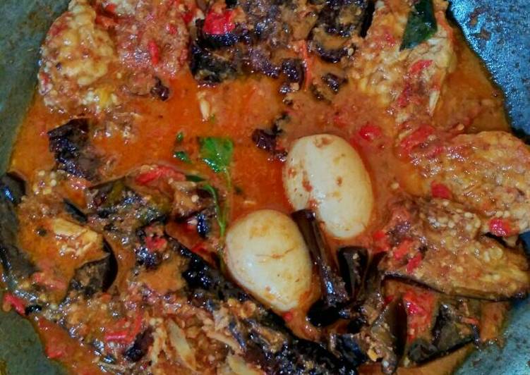 Cara Bikin Sambel Panggang Santan / Pecok ikan panggang Yang Enak