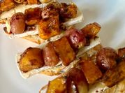 A picture of roasted butternut squash