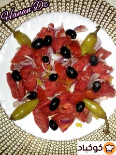 صورة لوصفة سلطة طماطم صيفية 😋