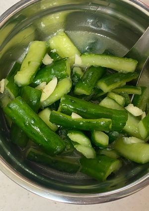 醃小黃瓜 的食譜成品照片