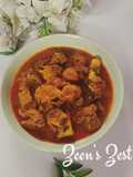 Kashmiri Wazwan Gosht Aloo Bukhara - Lamb with Dried Plums