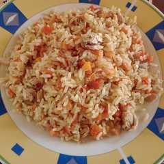 Una foto de Arroz al atún