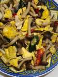 Tumis Jamur Telur