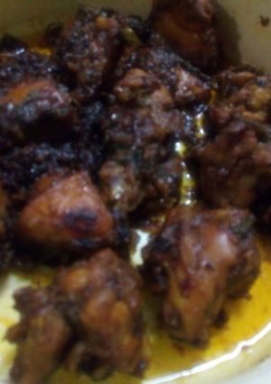 A picture of Chicken kebab.