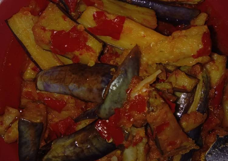 Balado terong praktis