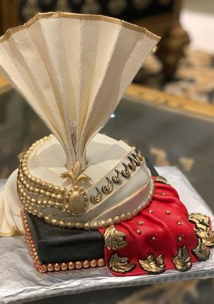A picture of Nikah Themed Cake.