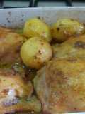 Pollo a la mostaza