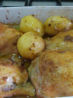 Una foto de Pollo a la mostaza