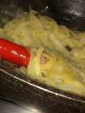Cebolla Frita (tacos, hotdogs, mmm)