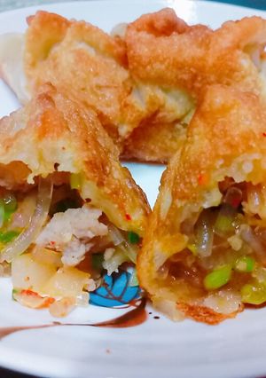 Hình của món Sủi cảo vua Hàn Quốc.